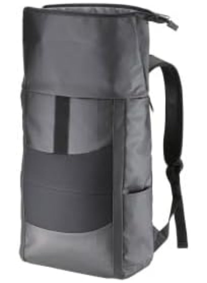Rolltop 15.6 Inch Laptop Backpack, Weather Resistant with RFID Protection Pocket, Variable Capacity, College Business Backpack - Image 3