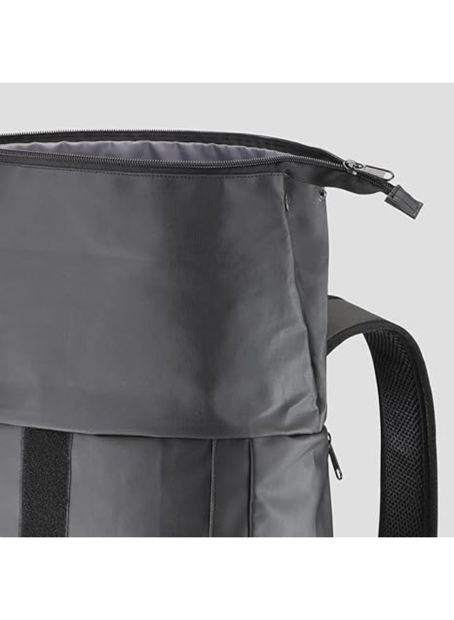 Rolltop 15.6 Inch Laptop Backpack, Weather Resistant with RFID Protection Pocket, Variable Capacity, College Business Backpack - Image 2