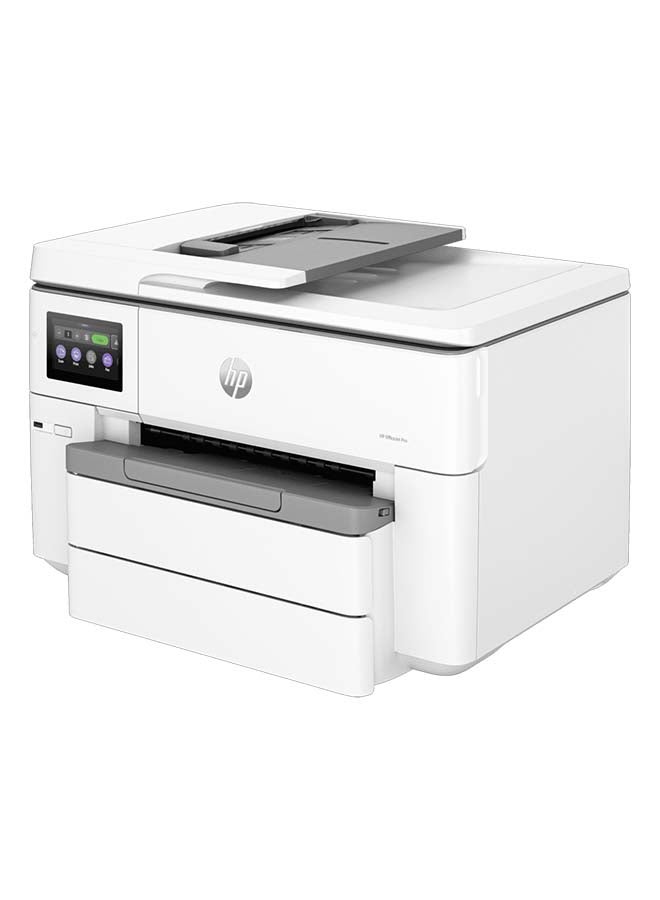 HP طابعة OfficeJet Pro 9730 الكل في واحد ذات التنسيق العريض، طباعة، نسخ، مسح ضوئي، سرعة طباعة تصل إلى 34 صفحة في الدقيقة، طباعة تلقائية على الوجهين، تصل إلى 4800 × 1200 نقطة في البوصة محسنة 1200 × 1200 نقطة في البوصة | 537P5C أبيض - Image 2