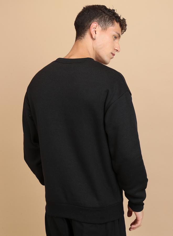 HIGHLANDER Front Graphic Print Relaxed Fit Sweatshirt - Image 3