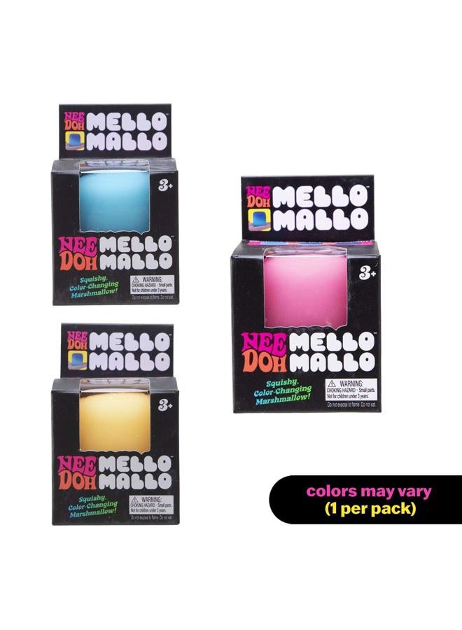Needoh Schylling NeeDoh Mello Mallo - Sensory Toy with a Satisfying Dough Filling - Changes Color in The Sun - Ages 3 and Up - Color May Vary; One Per Pack - Image 2