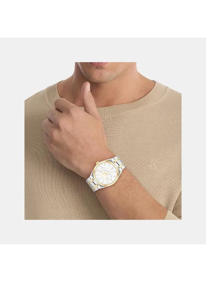 CALVIN KLEIN  Quartz analog Watch Leather Bracelet for Men | Best Price UAE
