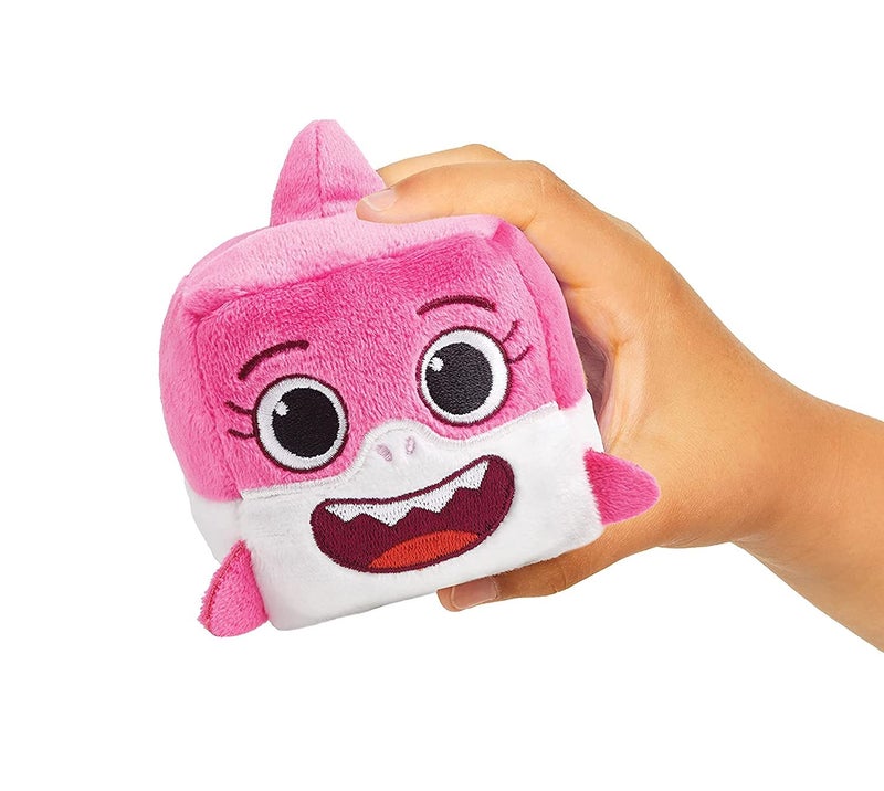 WowWee Baby Shark's Big Show! Song Cube – Mommy Shark – Musical Plushie for Toddlers - Image 1