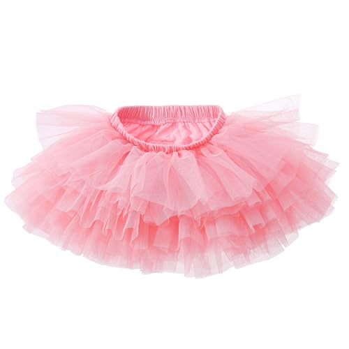 elamccor Tutu Skirt for Baby Girl Toddler 6 Layered Tulle Skirts 1-8T - Image 4