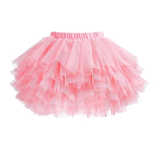 elamccor Tutu Skirt for Baby Girl Toddler 6 Layered Tulle Skirts 1-8T - Image 1