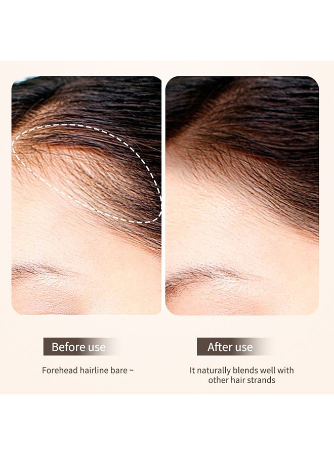 OCHEAL Soft Mist And Ssoftness Hairline ,Hairline Powder Magical Instantly Hair Line Shadow Quick Cover Hair Root Concealer with Puff Touch Root Cover Up for Thinning Hair Waterproof(Brown) - Image 4