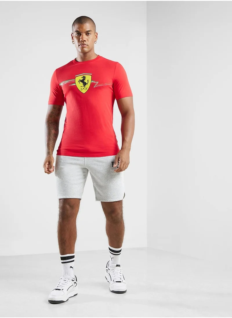 PUMA Ferrari Race Big Shield T-Shirt