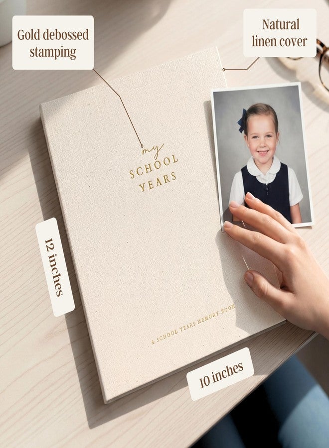 بيتشلي كتاب ذكريات سنوات الدراسة للأطفال من بيتشلي وألبوم صور - صور الطفولة - منظم تذكاري (بيج من مرحلة ما قبل المدرسة إلى الصف الثاني عشر) - Image 3