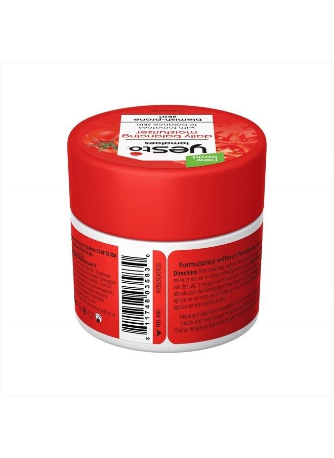 Yes To Tomatoes Daily Balancing Moisturizer, Blemish-Fighting & Enlightening Moisturizer, Natural Vegan & Cruelty Free, 1.7 Fl Oz  - Image 5