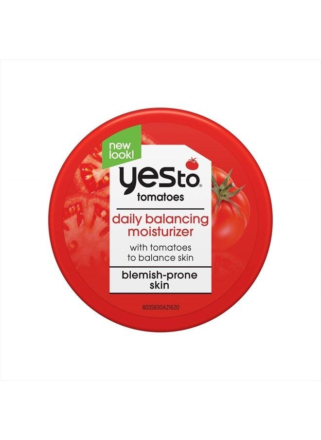Yes To Tomatoes Daily Balancing Moisturizer, Blemish-Fighting & Enlightening Moisturizer, Natural Vegan & Cruelty Free, 1.7 Fl Oz  - Image 4
