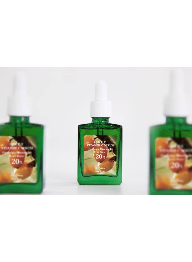 Dr.althea Gentle Vitamin C Serum – Korean Vegan Vitamin C for Sensitive & Acne-Prone Skin, with Adenosine & Sea Buckthorn Extract, Non-Sticky, 30ml - Image 4