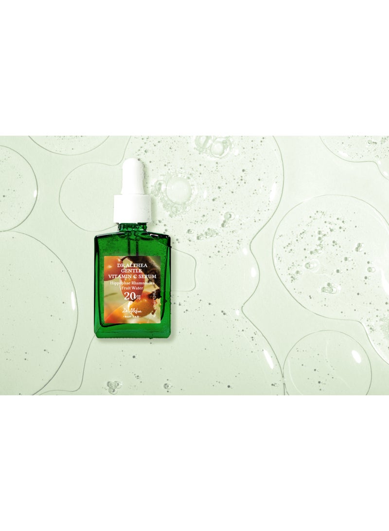 Dr.althea Gentle Vitamin C Serum – Korean Vegan Vitamin C for Sensitive & Acne-Prone Skin, with Adenosine & Sea Buckthorn Extract, Non-Sticky, 30ml - Image 5
