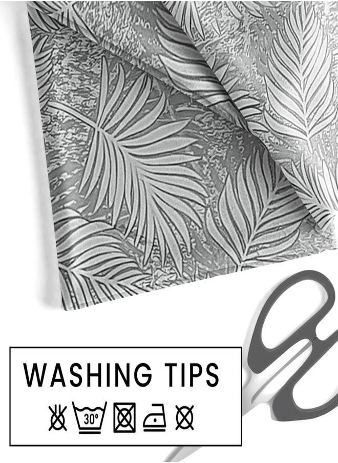 Intexhome  Anallia Linen  Tablecloth Suitable For Reciption , Living Rooms And Kitchen Tables - Modern Design - Set Of Two Pieces 130 x 130 cm