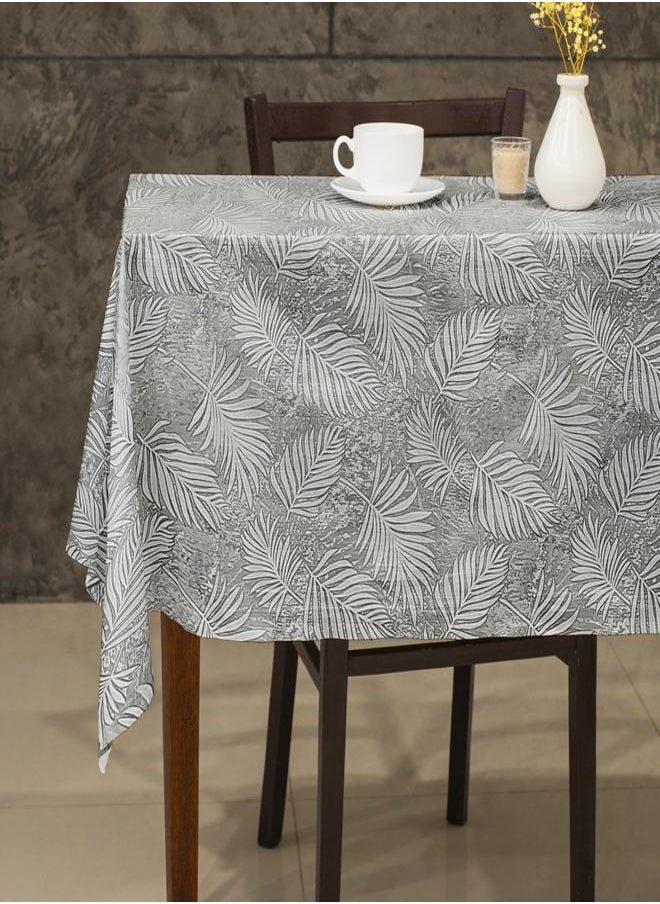 Intexhome  Anallia Linen  Tablecloth Suitable For Reciption , Living Rooms And Kitchen Tables - Modern Design - Set Of Two Pieces 130 x 130 cm