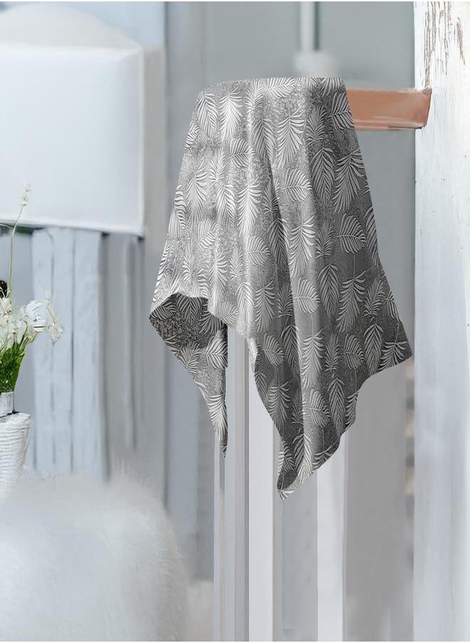 Intexhome  Anallia Linen  Tablecloth Suitable For Reciption , Living Rooms And Kitchen Tables - Modern Design - Set Of Two Pieces 130 x 130 cm