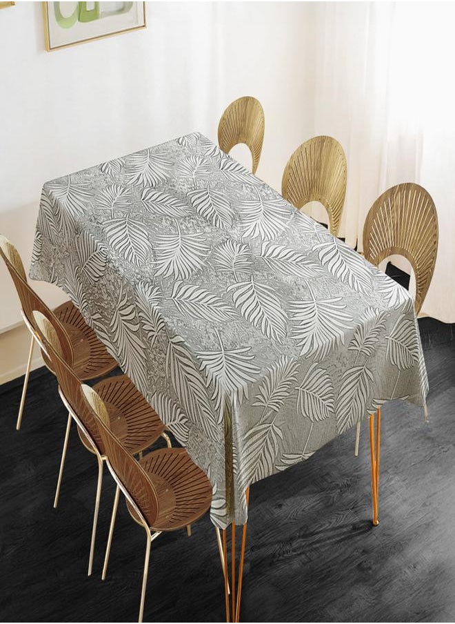 Intexhome  Anallia Linen  Tablecloth Suitable For Reciption , Living Rooms And Kitchen Tables - Modern Design - Set Of Two Pieces 130 x 130 cm