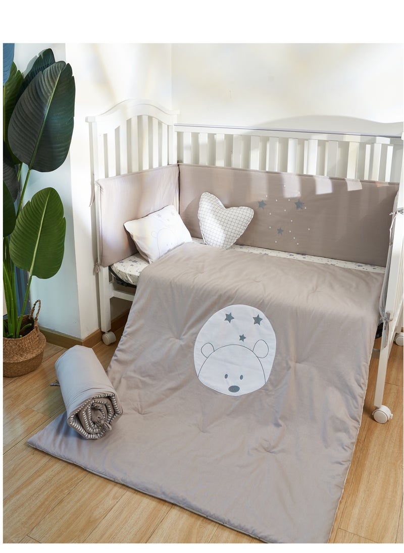 elphybaby - 6-Piece Baby Crib Bedding Set - Image 1