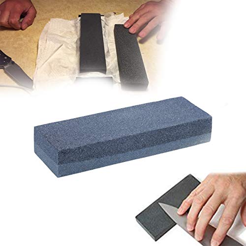DeoDap Silicon Carbide Combination Stone for Sharpening Steels, Ceramic Knife Sharpening Stone, Black, Knife Sharpener - Image 3