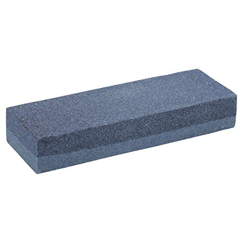 DeoDap Silicon Carbide Combination Stone for Sharpening Steels, Ceramic Knife Sharpening Stone, Black, Knife Sharpener - Image 1