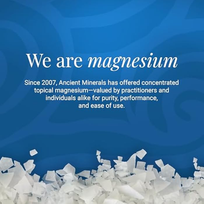 Ancient Minerals Magnesium Bath Flakes Ultra with OptiMSM – Pure Zechstein Magnesium Chloride and Organic Sulfur Bath Salts, Soothing Mineral Soak for Skin & Body, 1.65 lb - Image 2
