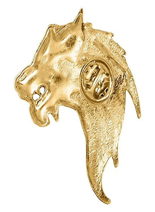 Mahi Combo of Lion Face Shaped Brooch/Lapel Pin for Mens (CO1105582G) - Image 4