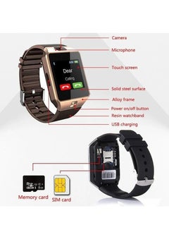 Generic Digital Touch Screen Smart Watch DZ09 Bracelet Camera Bluetooth WristWatch SIM Card Smartwatch Support Ios Android Phones  - Image 5
