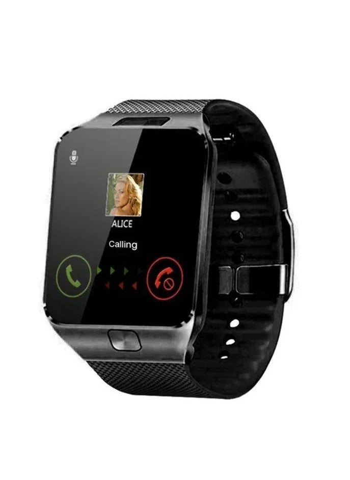 Generic - Digital Touch Screen Smart Watch DZ09 Bracelet Camera Bluetooth WristWatch SIM Card Smartwatch Support Ios Android Phones - Image 1