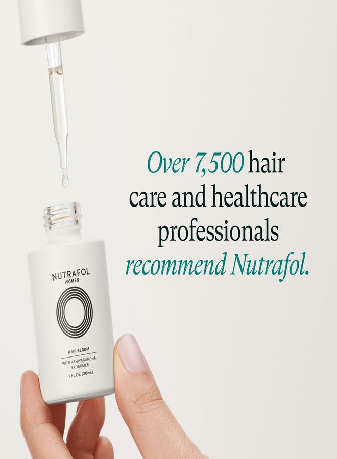Nutrafol Women's Hair Serum, Supports Visibly Thicker and Stronger Hair, Vegan, Lightweight and Fast-Absorbing - 1 Fl Oz, 1 Bottle - Image 3