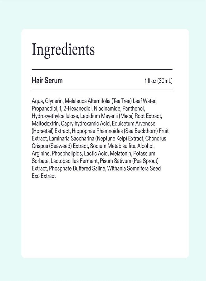 Nutrafol Women's Hair Serum, Supports Visibly Thicker and Stronger Hair, Vegan, Lightweight and Fast-Absorbing - 1 Fl Oz, 1 Bottle - Image 5