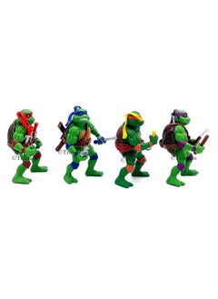 Trunkin Trunkin Rubber Teenage Mutant Ninja Turtles Mike Raph Leo Don(Multicolor) Figure Figurine 4Pcs  - Image 4