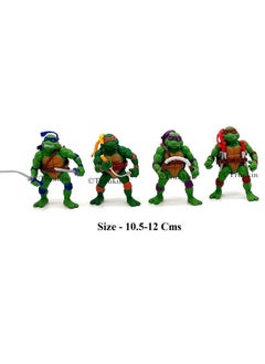 Trunkin Trunkin Rubber Teenage Mutant Ninja Turtles Mike Raph Leo Don(Multicolor) Figure Figurine 4Pcs  - Image 5