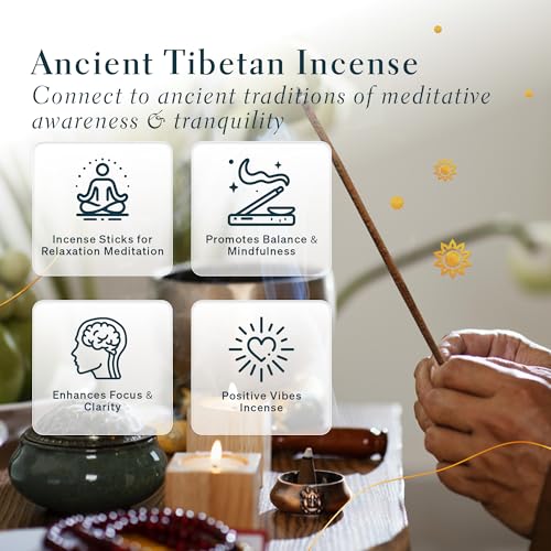 SANSKAR NEPAL Ancient Tibetan Juniper Incense - for Mediation, Yoga, Prayer, Aromatic Medicine, Stress Reliever, Calmness (Pack - 3, Tibetan Juniper Incense) - Image 3