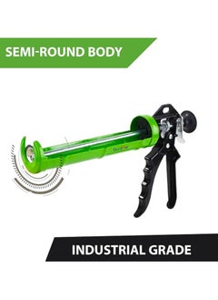 Duravel Duravel Industrial Grade Silicone Sealant Gun silicone Cartridges, Semi-Round Body Steel Made Silicone gun  - Image 2