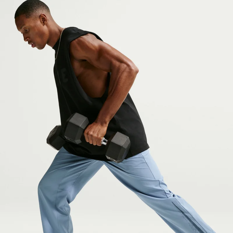 Nike Blue Men's Form Dri-FIT GFX Alt Training Pants for Men | Best Price UAE