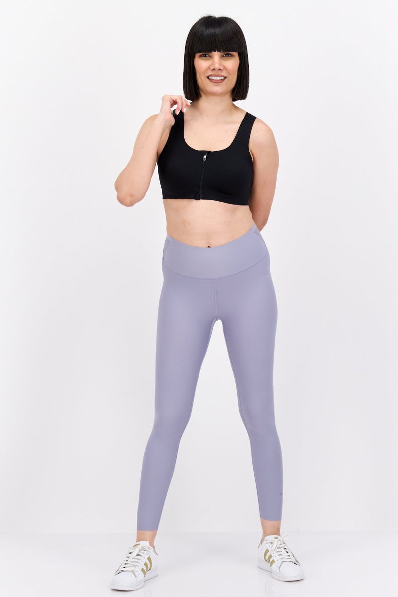 Brooks حمالة صدر رياضية للنساء مبطنة قليلاً، سوداء - Image 2