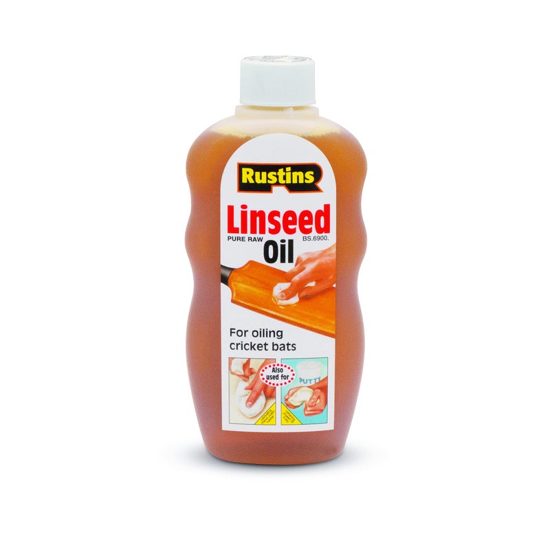 Rustins LINS300 300ml Raw Linseed Oil - Image 4
