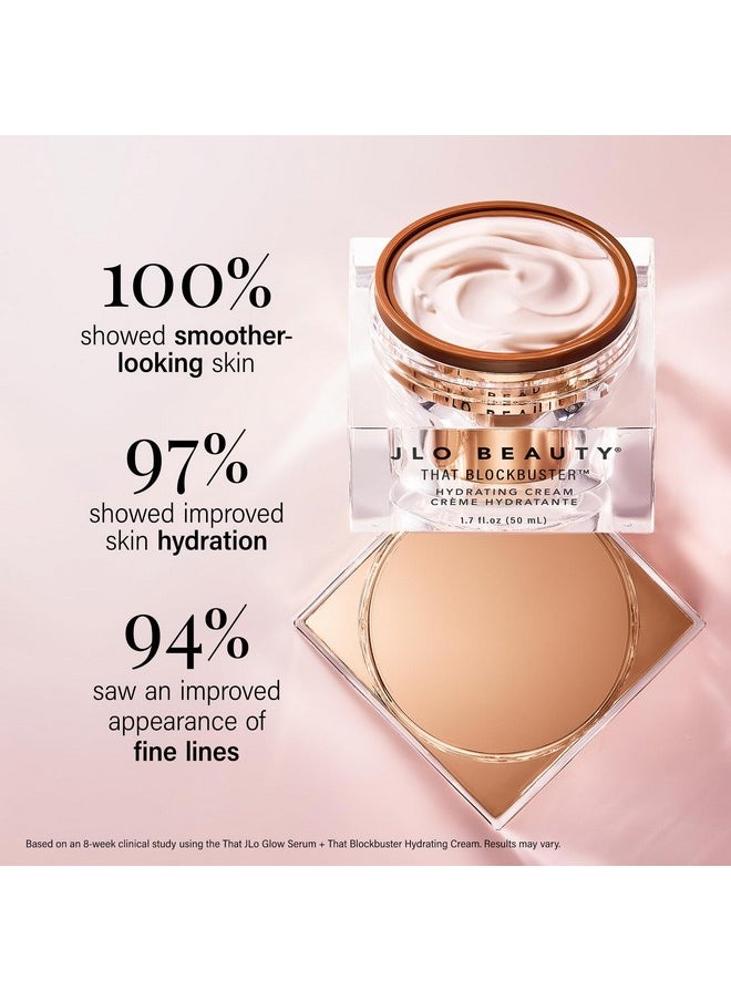 JLO Beauty - That Blockbuster Hydrating Cream Plumps Nourishes Hydrates Brightens Visibly Smooths & Reduces Fine Lines And Wrinkles 1.7 Ounce - Image 1