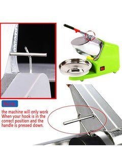 Yolu Electric Ice Shaver Crusher Machine for Home, 300W Snow Cone Maker Shaved Ice Maker  - Image 5