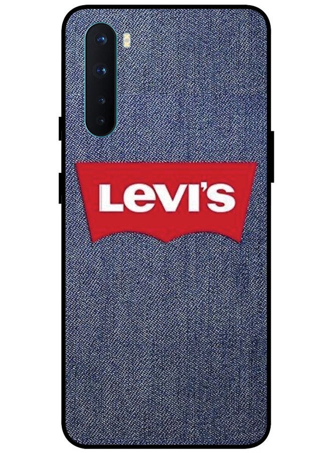 EYE CATCH - Protective Case Cover For OnePlus Nord Smart Series Printed Protective Case Cover for OnePlus Nord Levi's - Image 1