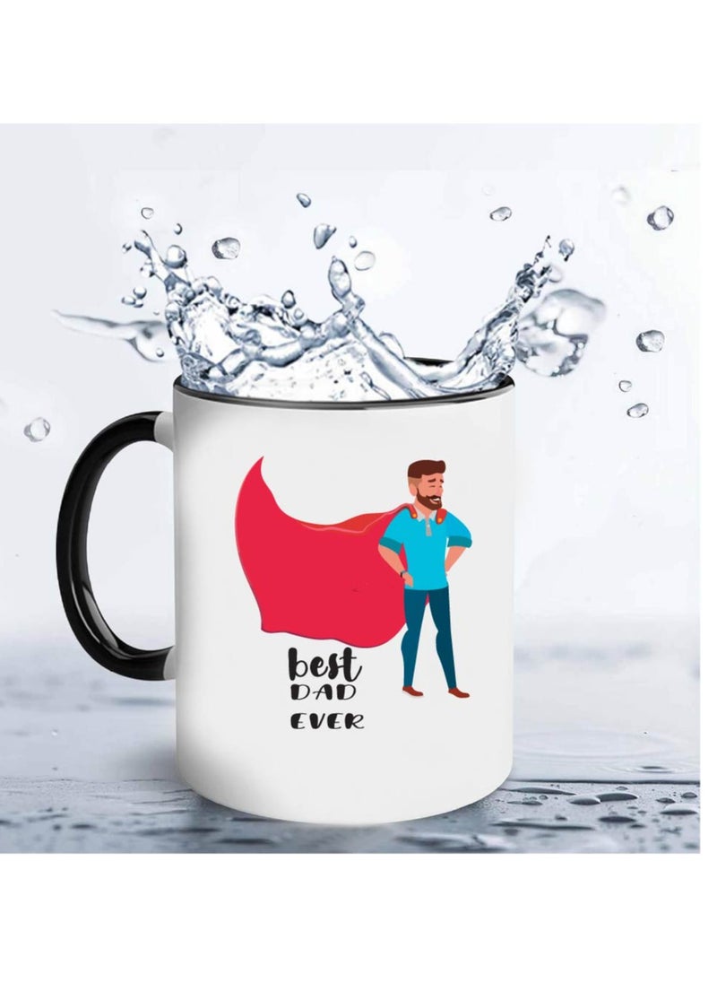 PRINTSHOP4ME Fathers Day Coffee Mug - Dad’s Birthday Gifts from Daughter Son - Gifts for Dad - Dad’s Black Ceramic Coffee Mug - Dad Gifts - Dad Appreciation Gifts - Gift for Daddy  - Image 4