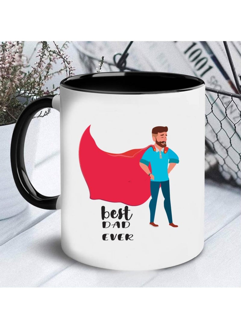 PRINTSHOP4ME Fathers Day Coffee Mug - Dad’s Birthday Gifts from Daughter Son - Gifts for Dad - Dad’s Black Ceramic Coffee Mug - Dad Gifts - Dad Appreciation Gifts - Gift for Daddy  - Image 3