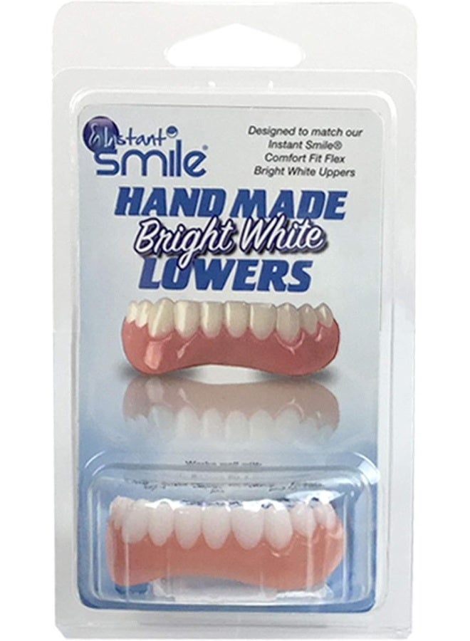 Instant Smile Handmade Bright White Lower Veneer - Image 2