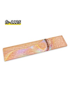 Stone Pattern Acrylic Water Ripple Keyboard Hand Rack Comfortable High Wrist Pad Creative Wrist Rack Multi-Size Dirty Resistance-Colour:360*80*10mm-Pattern:fs1125