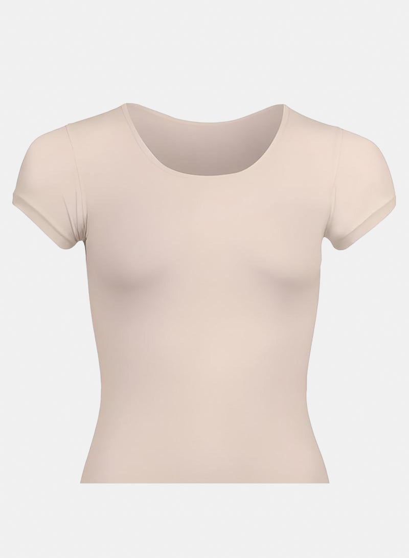 Silvy Lycra Lucy Half Sleeves Round Neck Top - Image 2