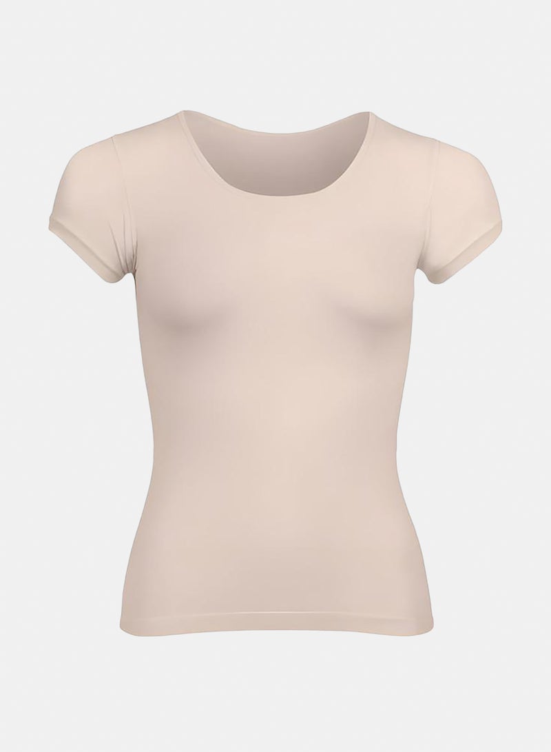 Silvy Lycra Lucy Half Sleeves Round Neck Top - Image 1