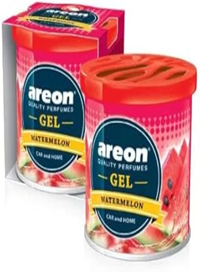 Areon Quality Perfumes Gel Can for Car and Home Watermelon - 80 g