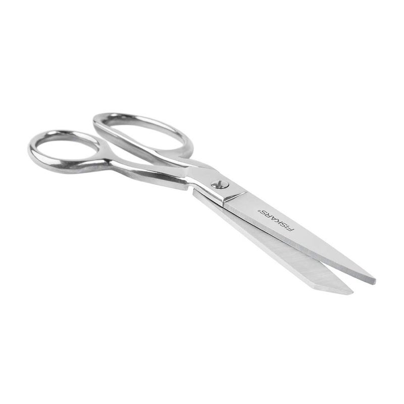 Fiskars Forged Scissors - 8" Stainless Steel - Paper and Fabric Scissors for Office, Arts, and Crafts - Silver - Image 2