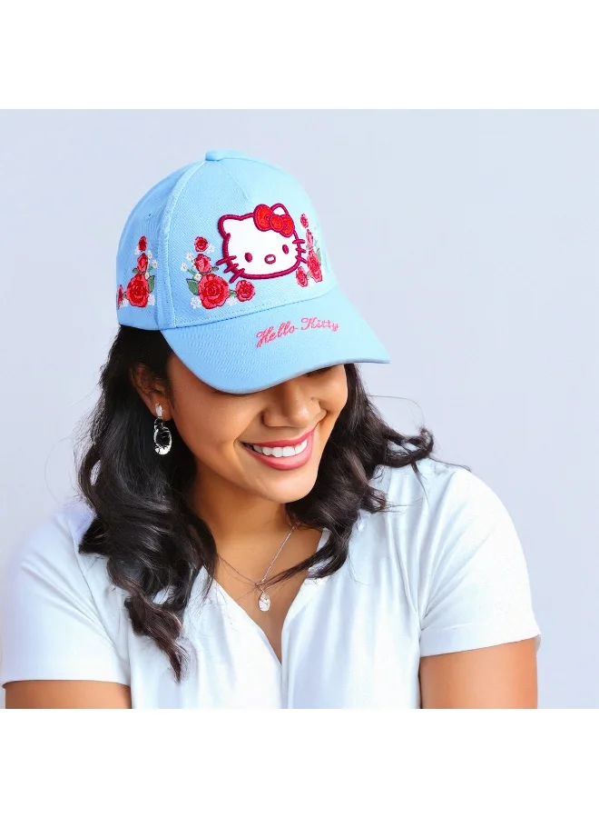 Sanrio Light Blue Sanrio Hello Kitty v6 Adult Premium Cap for Women | Best Price UAE
