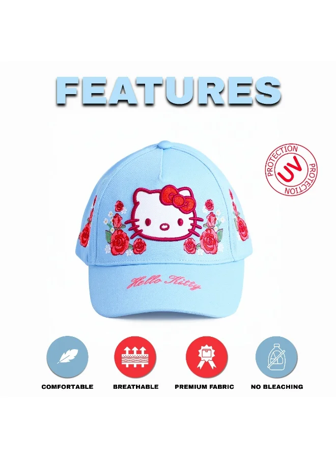 Sanrio Light Blue Sanrio Hello Kitty v6 Adult Premium Cap for Women | Best Price UAE