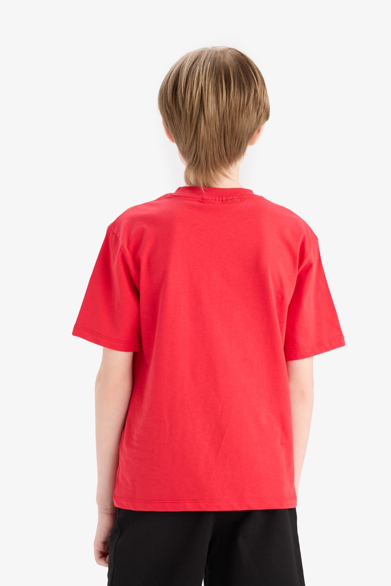 Boy New Regular Fit Licensed by the NBA Miami Heat Short Sleeve T Shirt